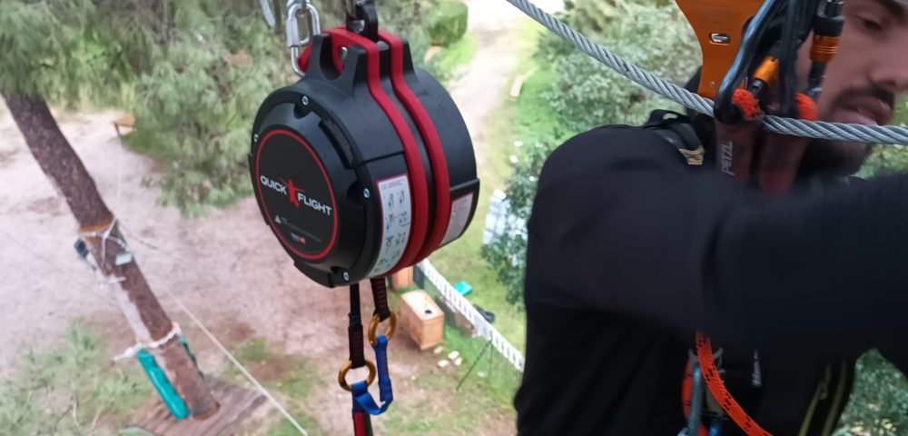 Salto nel vuoto parco avventura Palermo