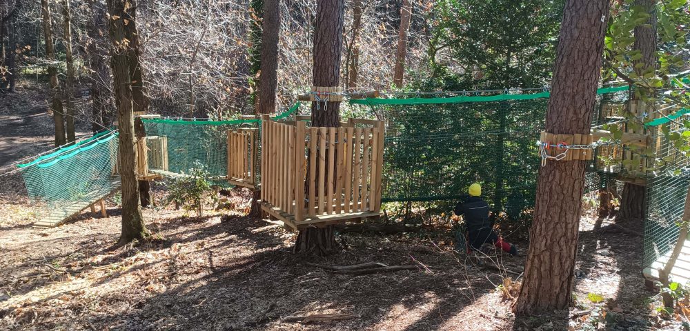 Installazione parco avventura Como