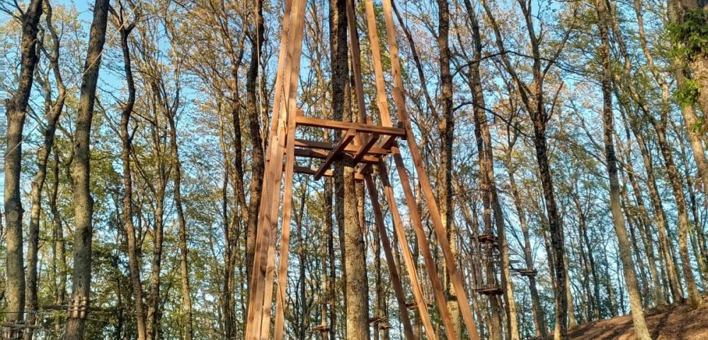 Esperienza outdoor in sicurezza – Interventi al parco avventura Castelfalfi