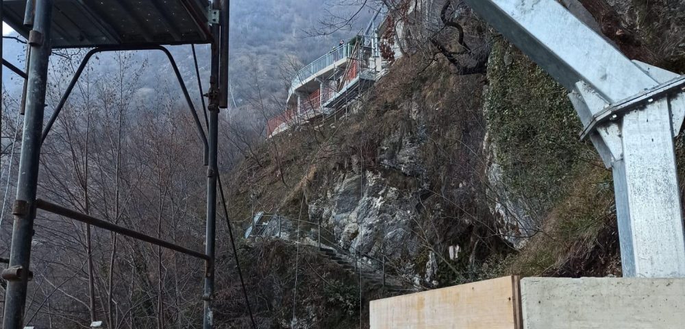 Costruzione teleferica trasporto merci