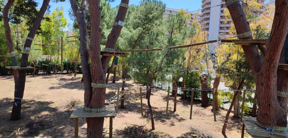 Costruzione percorsi parco avventura palermo