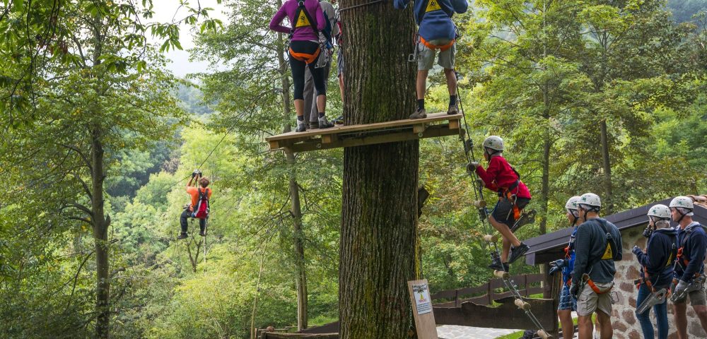 Gruppo di amici al parco jrp xtreme
