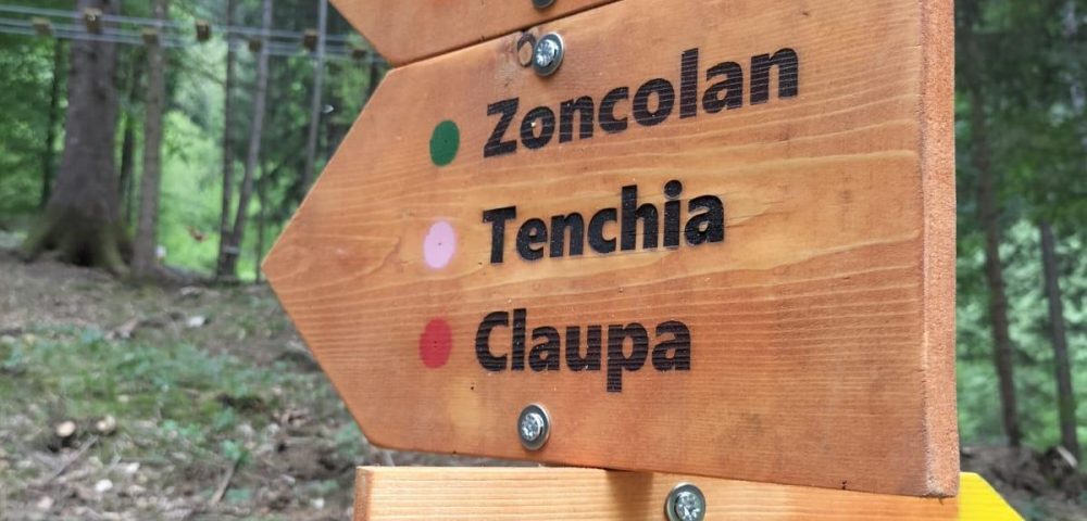 Indicazioni percorsi parco avventura madessa