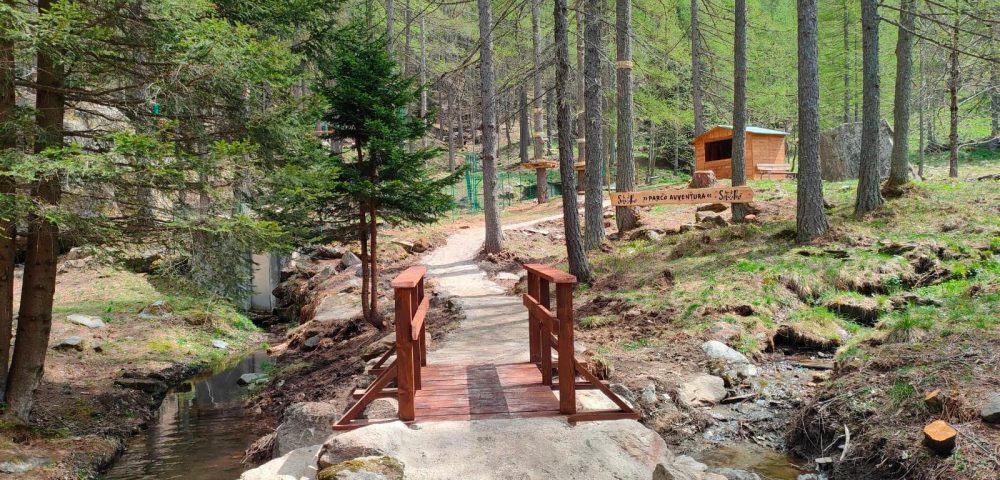 Ingresso parco avventura campodolcino