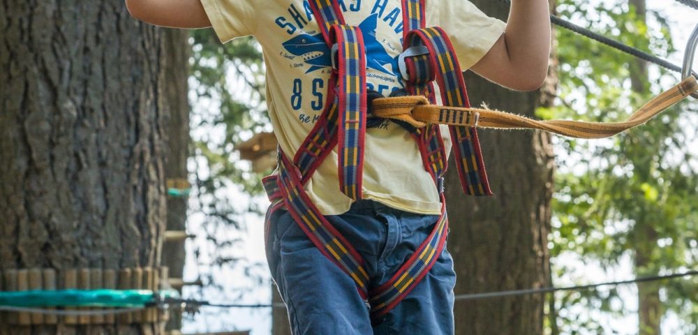 Realizzazione percorsi avventura bambini al jungle raider park albavilla