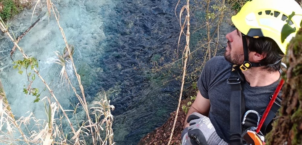 Realizzazione piattaforma su alberi parco avventura fontana liri frosinone